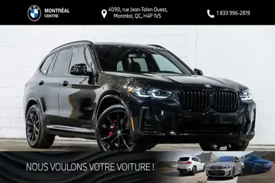 Provenant d'un seul propriétaire ayant effectué l'entretien ? la concession, ce BMW X3 xDrive30i est...