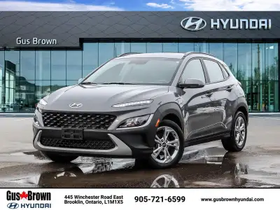 Recent Arrival! Odometer is 7920 kilometers below market average! Galactic Gray 2023 Hyundai Kona 2....