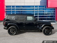 Beautiful Black 2023 Jeep Wrangler Sahara 4xe 4X4, 8-Speed Automatic, 2.0L 4 Cylinder Turbo with a S... (image 6)