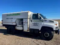 2008 GMC C8500 Chipper Truck with  Built in Tree Chipper