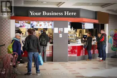This 1,364 Square Foot Space In The Street Level Food Court Will Make A Great Location For A Franchi...