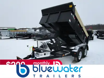 SALE!!REGULAR $10,510 NOW ONLY $9995! Canada Trailers Heavy Duty Dump Trailers 7,560 lbs. GVWR is $9...