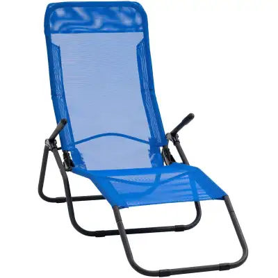 BRAND NEW - Out sunny Foldable Patio Lounge Chair... LOT# 333, View more