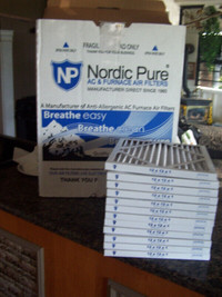Nordic Pure 12x12x1 MERV 12 Furnace Filters