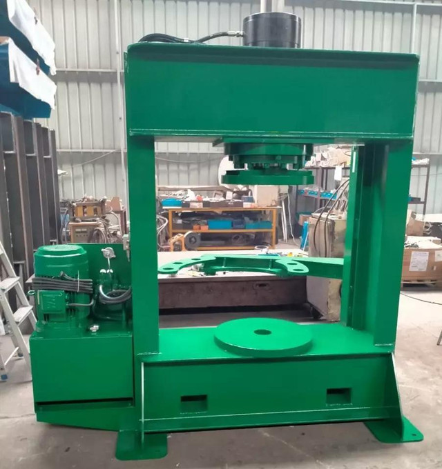 Brand New Hydraulic press machine solid tires 80T/120T/160T/200T in Heavy Equipment Parts & Accessories in Richmond - Image 3