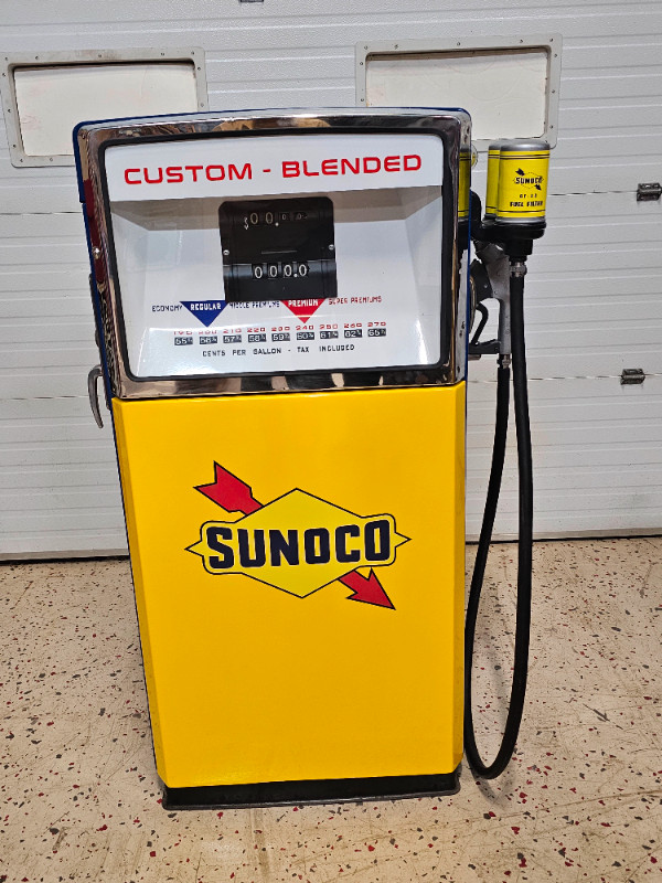 SUNOCO BLENDER GAS PUMPS Arts & Collectibles City of Toronto Kijiji