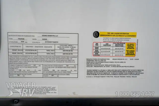 2026 Grand Design Imagine XLS 25RLE in Travel Trailers & Campers in Kelowna - Image 48