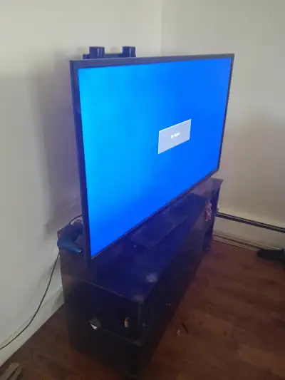 Tv and stand, View more