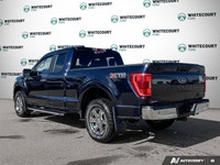 Experience the power and capability of the 2021 Ford F-150 XLT, now available in a striking blue fin... (image 3)