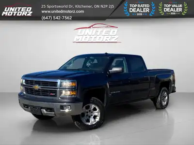 2014 Chevrolet Silverado Z71 LT Crew Cab 5.3L V8 NO ACCIDENTS 27 Service Records !!! The Chevrolet S...