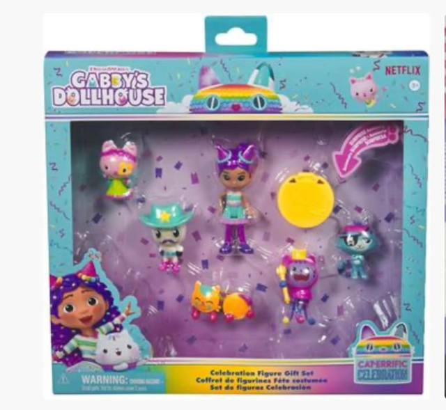 Gabby’s dollhouse celebration figure set in Toys & Games in Mississauga / Peel Region - Image 2