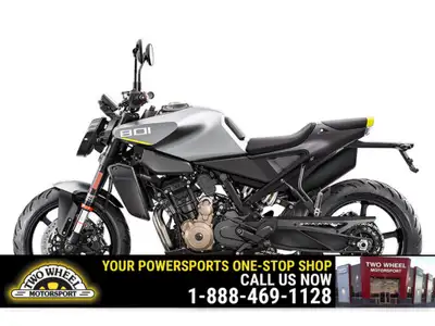 Welcome to Two Wheel Motorsport The Vitpilen 801 is a highly capable and dynamic roadster that deliv...