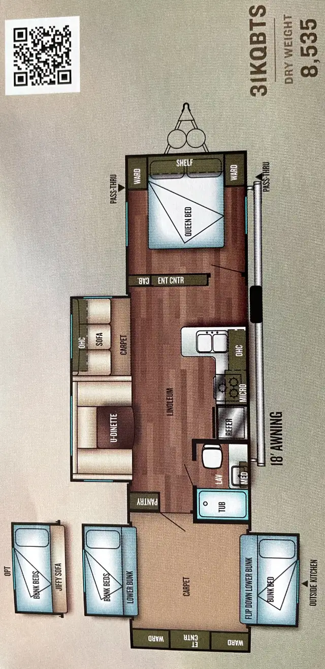 2019 Forest River in Travel Trailers & Campers in Kitchener / Waterloo - Image 4