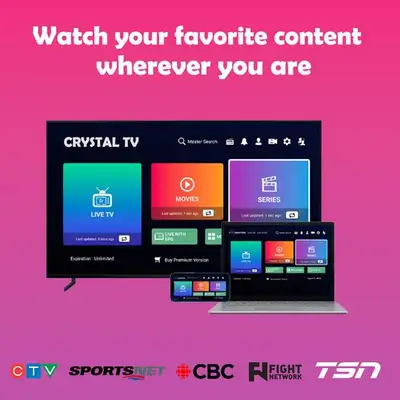Watch Your Favorite Content On Any Device Why choose our CRYSTAL TV service? ⚡No lag, no stuttering,...