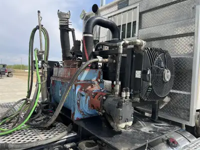 Moro PM200 Vacuum Pump Semi Vac Located near Westlock, AB comes with pump to mount to PTO and Silenc...