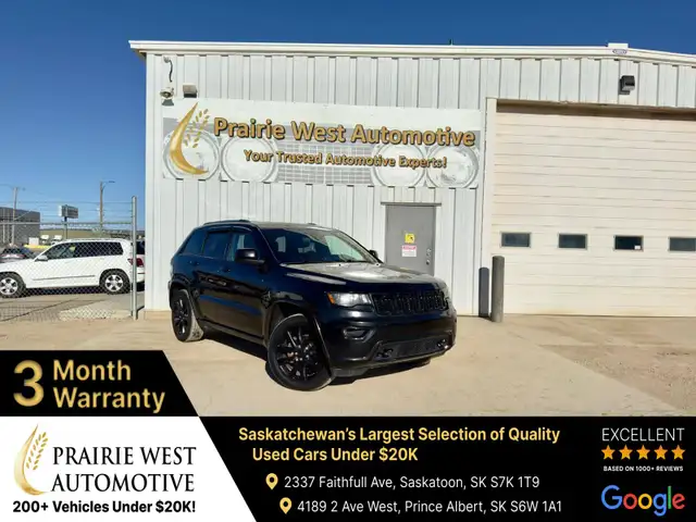 2018 Jeep Grand Cherokee Laredo 4WD | Heated seats | Command sta