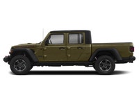 The 2021 Jeep Gladiator Rubicon 4x4 in green delivers an unrivaled driving experience with its robus... (image 2)