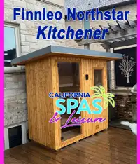4x6 Finnleo Traditional Outdoor Sauna - Northstar Series