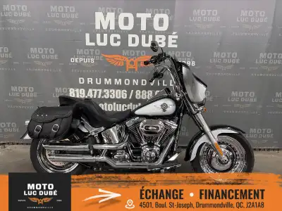 2012 Harley-Davidson FLSTF Fat Boy Harley-Davidson FLSTF Fat Boy 2012 70 341 KM MOTO CANADIENNE ALAR...