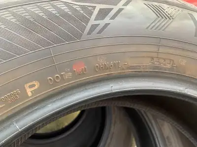 a new new set of Yokohama all season truck tires with tons of tread on all size 265/60/20 112H M S Y...