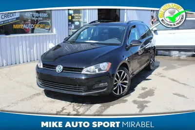 Le Volkswagen Golf SportWagen 2017 usagé offert chez Mike Auto Sport Mirabel à Mirabel propose un fo...