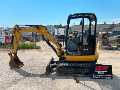 2016 CAT 302.7D CR EXCAVATOR-SIMILAR TO CAT ,KUBOTA,JOHN DEERE,BOBCAT,CATERPILLAR,YANMAR,VOLVO, NEW...