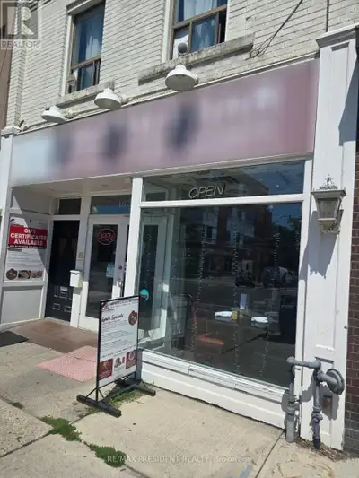 Prime Danforth Avenue restaurant opportunity located at Danforth Ave and Glebemount Rd, directly acr...