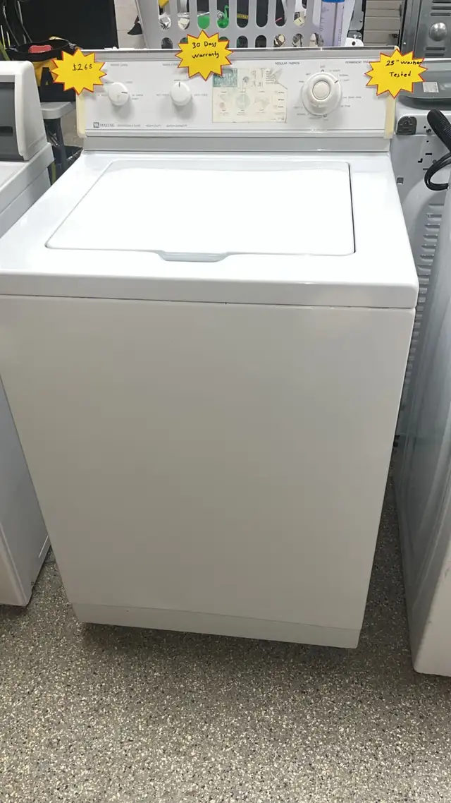 Maytag Heavy Duty 25” Top Load Washer Fully Tested 30-Day in Washers & Dryers in Kitchener / Waterloo - Image 3