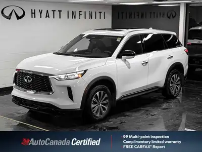 Elevate your driving experience in the sophisticated 2025 INFINITI QX60 Pure, finished in striking G...
