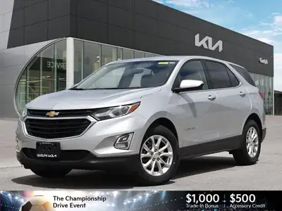 Discover the seamless blend of comfort and security in this 2020 Chevrolet Equinox LT Sport Utility,...