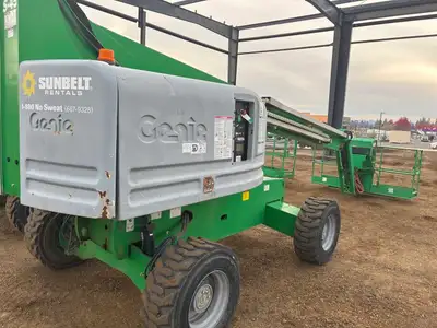 Brand/model: Genie S45 Year: 2016 Hours: 3,121 Working height: 51′ Platform height: 45′ Reach: 36′ T...