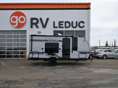New 2026 Wolf Pup 16FQBLW travel trailer — lightweight and easy to tow, perfect for weekend getaways...