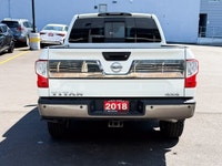 2018 Nissan Titan Platinum ONE OWNER l LOW KM l FULL SERVICE Pearl White 5.6L V8 DOHC 4WD 7-Speed Au... (image 5)