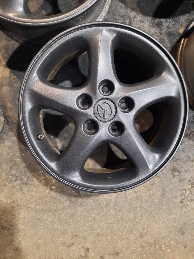 OEM MAZDA ALLOY 16in WHEELS 5x114.3 Tires & Rims Kitchener