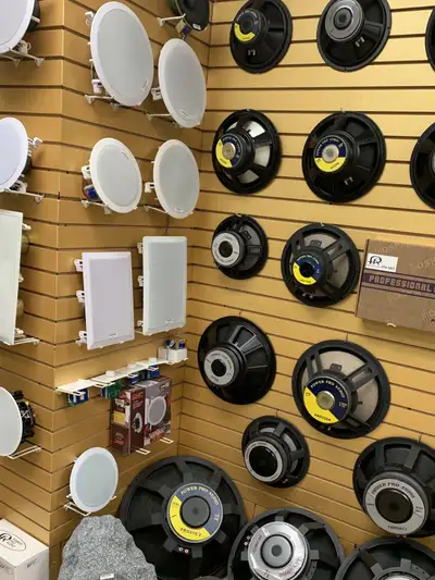 Speakers, Ceiling and Wall Speakers, Subwoofers, Electronics, View more
