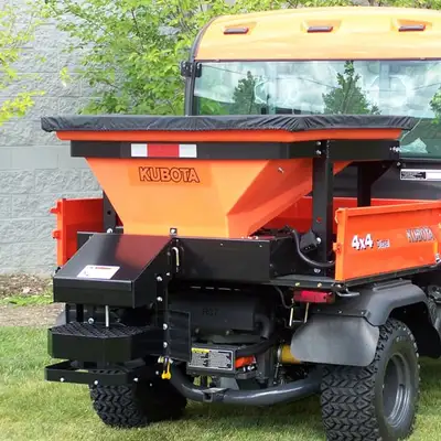 Brand New Never Been Used ! Kubota V5005 Salt Spreader For RTV900 & 1100 Series Comes Complete With...