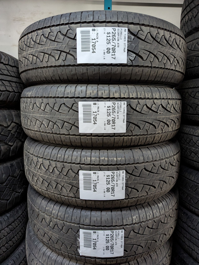P265/70R17 265/70/17   GOODYEAR WRANGLER FORTITUDE HT TAG# 17516 in Tires & Rims in Ottawa