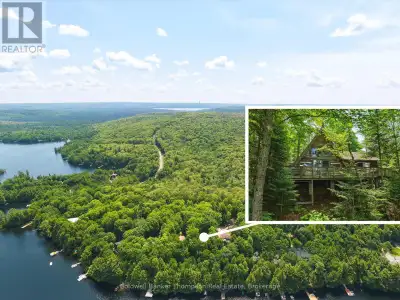 Spectacular Loon Lake! 116 feet of gorgeous waterfrontage.. A-frame, 3 season cottage. The Tree Hous...