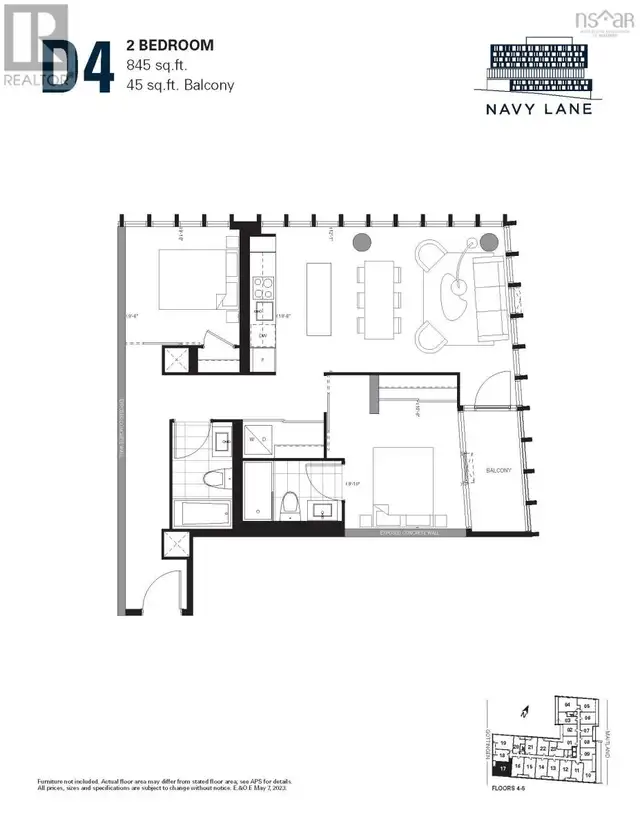 417 2250 Maitland Street Halifax, Nova Scotia in Condos for Sale in City of Halifax - Image 14