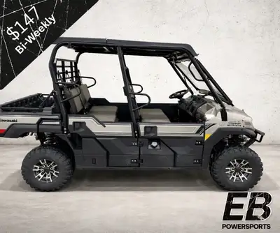 2024 Kawasaki Mule Pro FXT EPS Ranch Edition Used Biweekly Payments: $140.00 Get work done efficient...