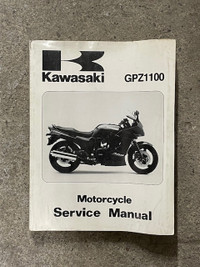 Sm144 Kawasaki GPZ1100 ZX1100 ServiceManual 99924-1182-01