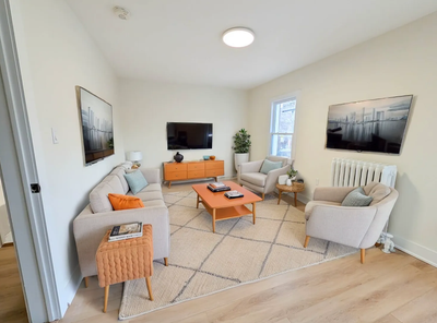 Welcome to this beautifully newly renovated 3-bedroom, 1-bath upper unit in the heart of Hamilton. T...