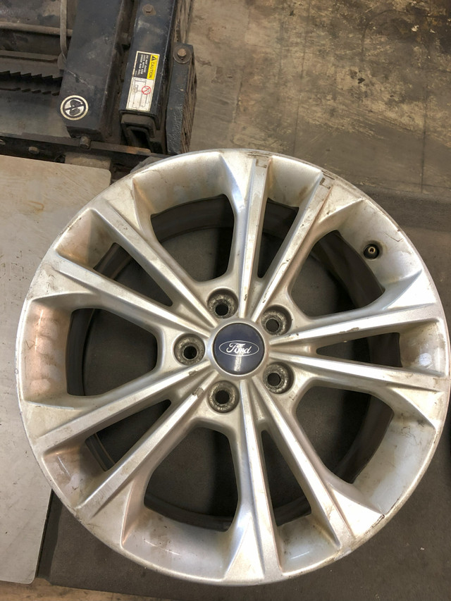 Set of Rims FORD	17X7.5	5X108	ET52.5	63	SILVER in Tires & Rims in Markham / York Region