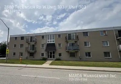Welcome to 2880 Tecumseh Rd W Unit 303. This spacious and bright 1 bed, 1 bath apartment is convenie...