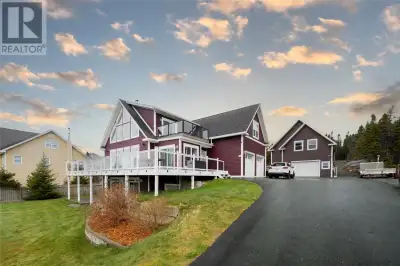 Discover the perfect blend of privacy, space, & location with this stunning executive home perched o...