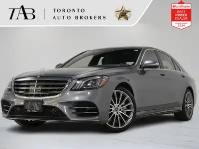 This 2019 Mercedes-Benz S-Class S 560 is a local Ontario vehicle with a clean Carfax report, offerin...