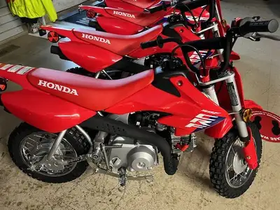 2026 Honda CRF50F IN STOCK! SAVE $100 NOW $2199 plus freight and prep ($2740) tx lic Email info@wckh...