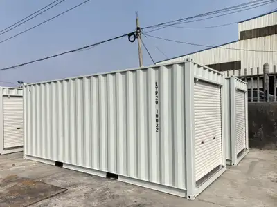 NEW 20FT & 12 FT STORAGE CONTAINER WITH ROLL-UP DOOR, View more
