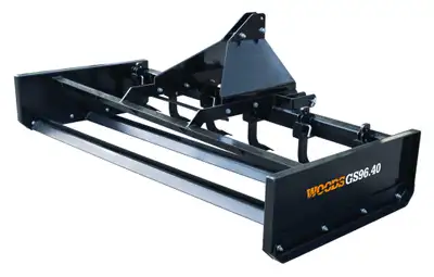 Welcome to Kent Farm Supplies Limited! WOODS GS96.40 GRADING SCRAPER, LARGE STOCK OF NEW INVENTORY,...