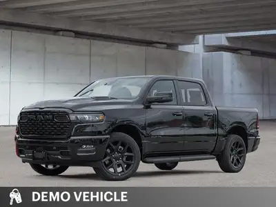 Unleash commanding power and sleek sophistication with the 2026 Ram 1500 Sport Crew Cab Pickup, pres...